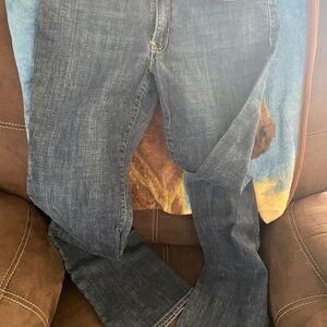 GAP woman’s curvy flare Dark Blue Bootcut Jeans 6R